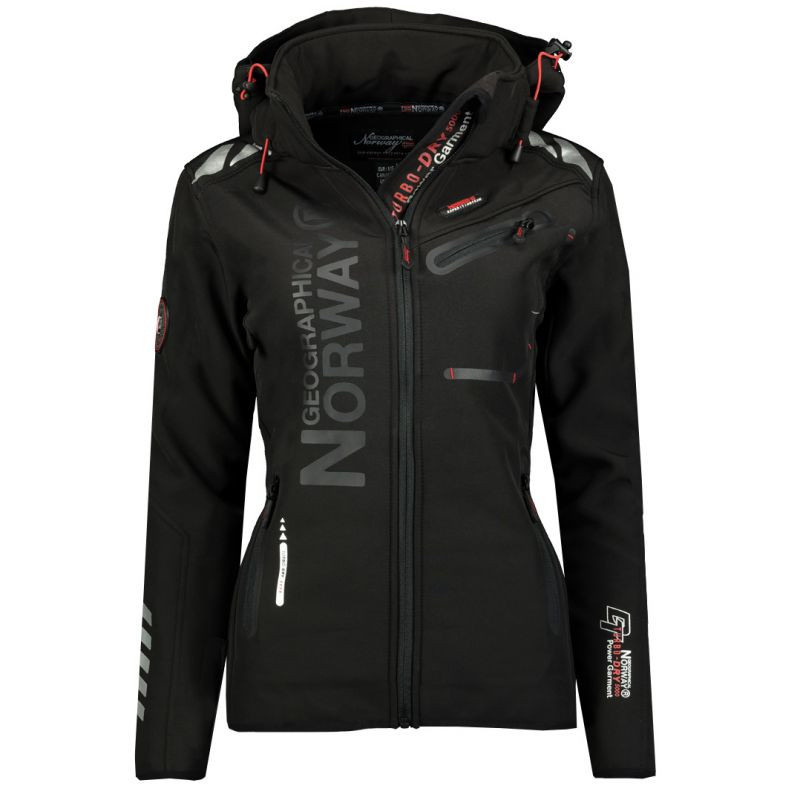 Geographical Norway Softshellová bunda Reine Assor B 068 W WW1972F/GN/Black / Black XL