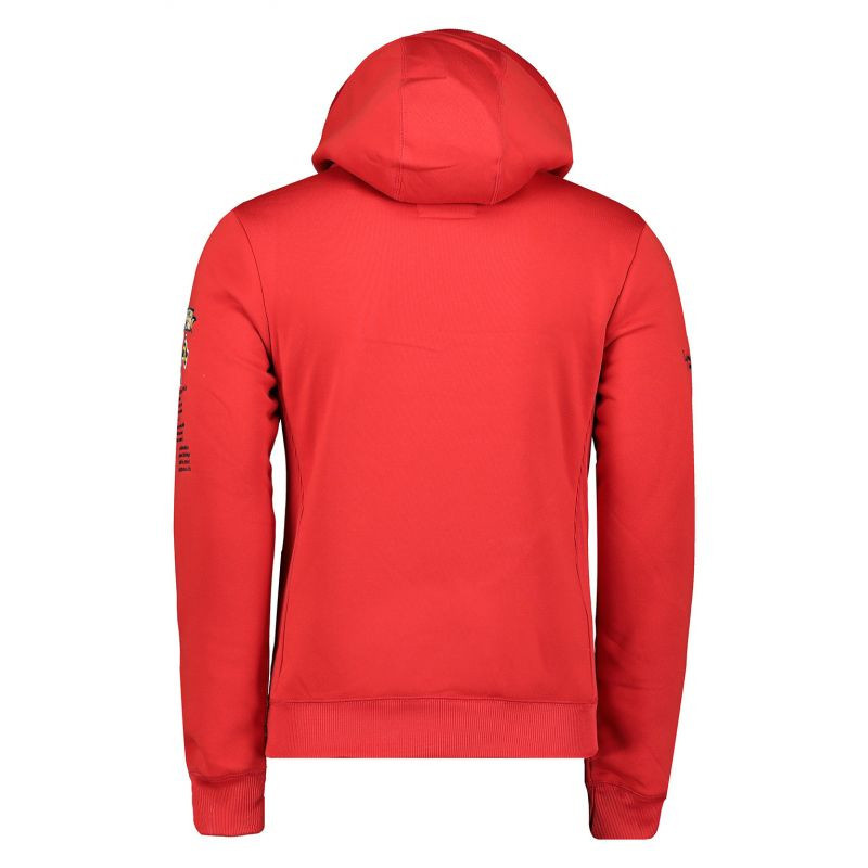 Geografické Norsko Gymclass DB 054 M WW2485H/GN-Red mikina XL