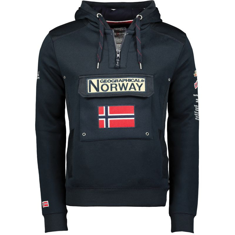 Geografické Norsko Gymclass Db 054 M WW2489H/GN/Navy mikina L