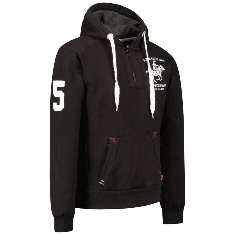 Geographical Norway Folton EO 100 M WW4783H/GNO-Černá mikina m