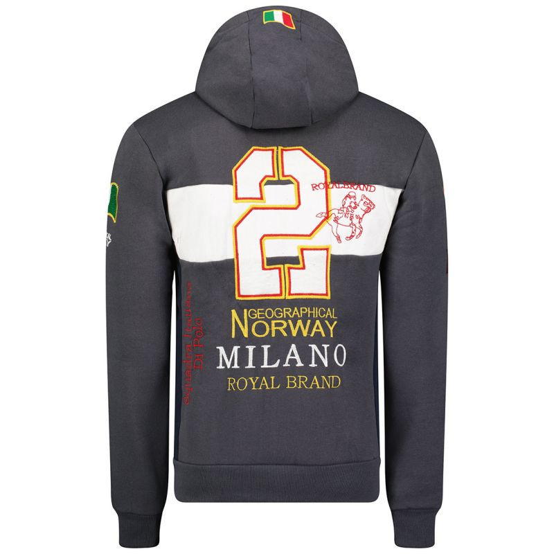 Geographical Norway Filio 100 M WW5417H/GN/Dark Grey mikina L