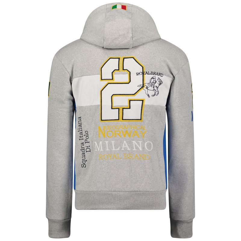 Geographical Norway Filio 100 M WW5417H/GN/Blended Grey mikina m