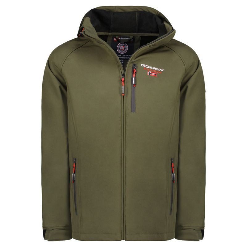 Geographical Norway Takito DB 009 M WY1161H/GN-Kaki Softshellová bunda m