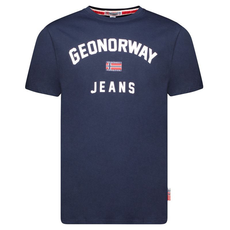 Geografické Norsko Jassier 254 M SY1361H/GN-Navy Tričko m