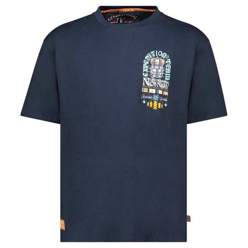Geografické Norsko Jakado DB 254 M SY10074H/GN-Navy Tričko 3XL