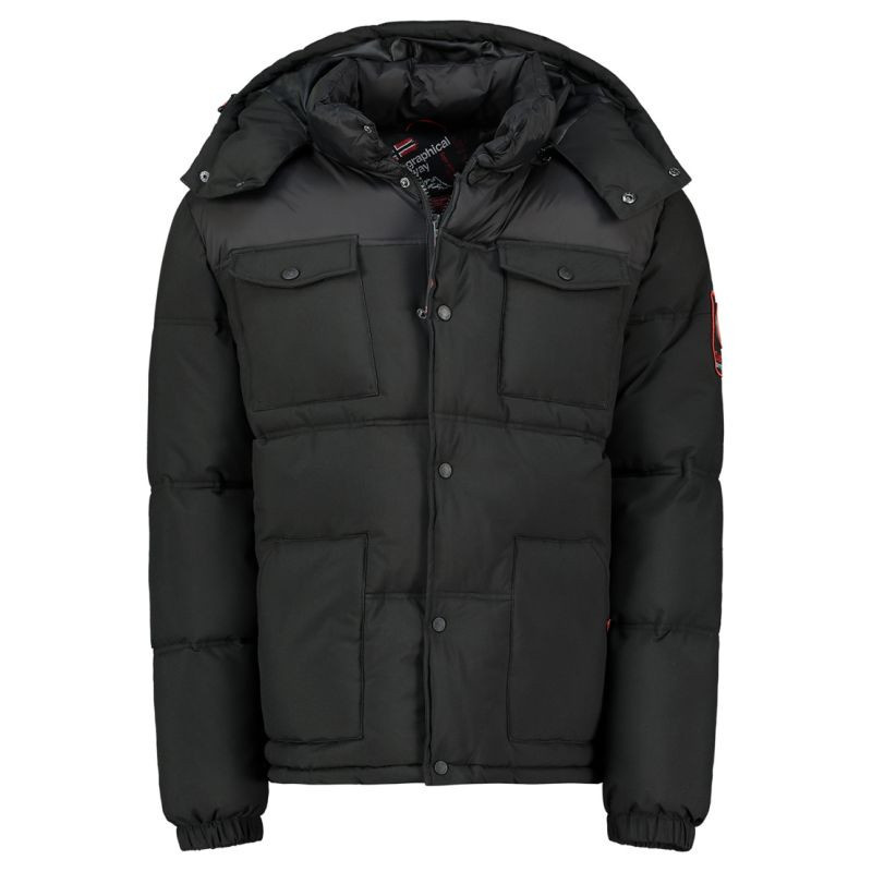 Geografické Norsko pánská bunda BAREDA DB BLACK MEN 096 BLACK (WY3882H/GN-NOIR) L