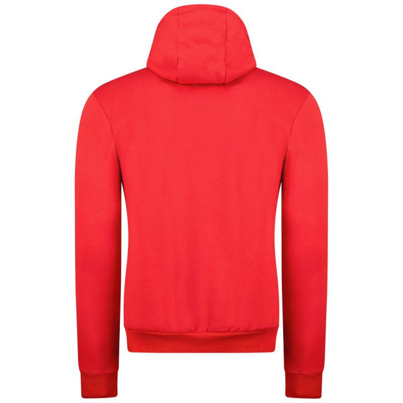 Geographical Norway Great DB 317 M WY8613H/GN-Red Mikina s kapucí XL