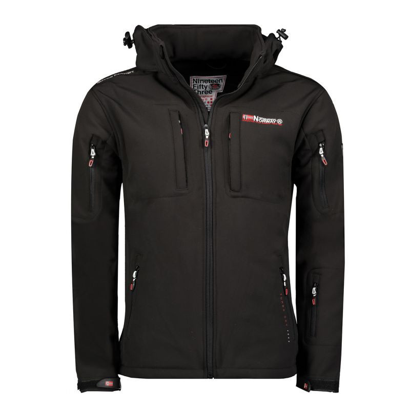 Geographical Norway Softshellová bunda Tunar DB 009 M WY9169H/GN/Black m