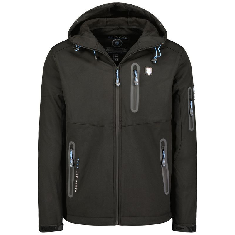 Geographical Norway Softshellová bunda Taxillus DB 056 M WY9224H/GN-Black m