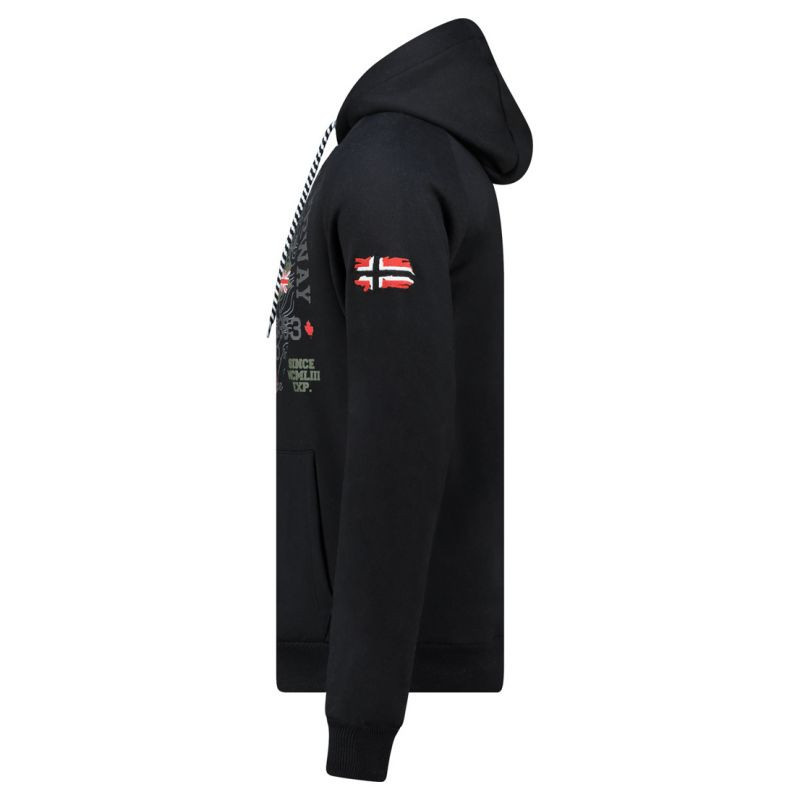 Geographical Norway Gexpe DB 100 M WZ3003H/GN-Černá mikina m