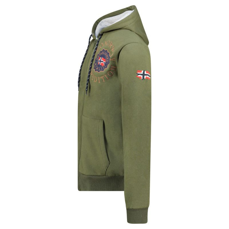 Mikina Geographical Norway Geganto DB 100 M WZ3028H/GN-Kaki pánské XL