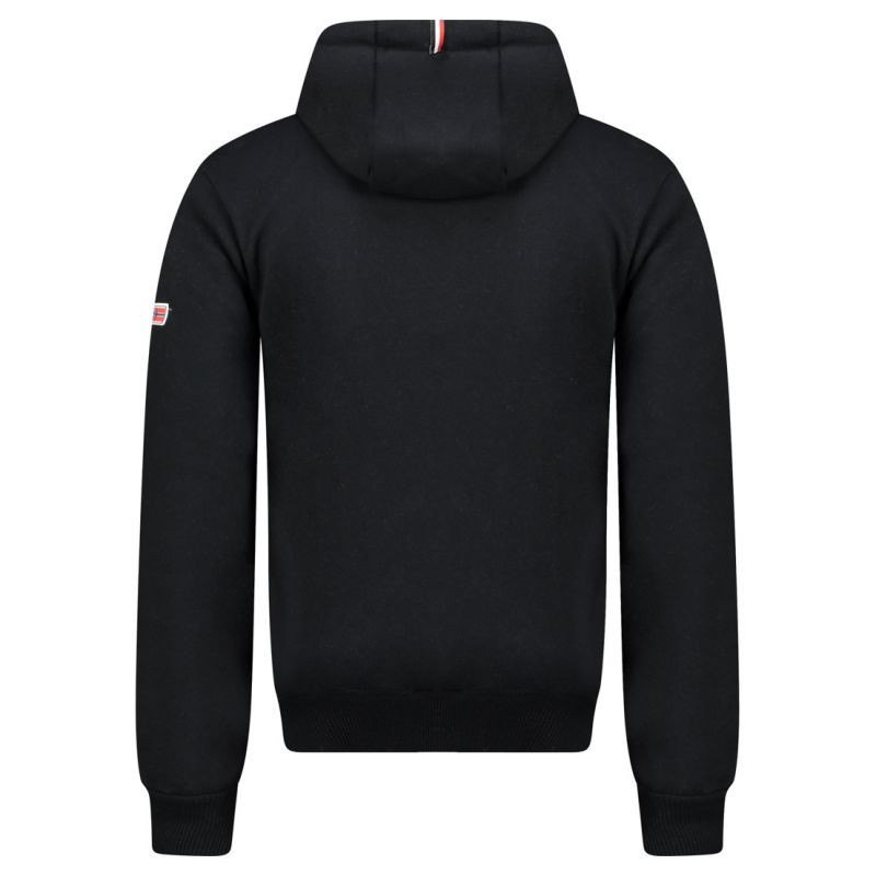 Geographical Norway Fogora DB 100 M WZ3064H/GN-Černá mikina s