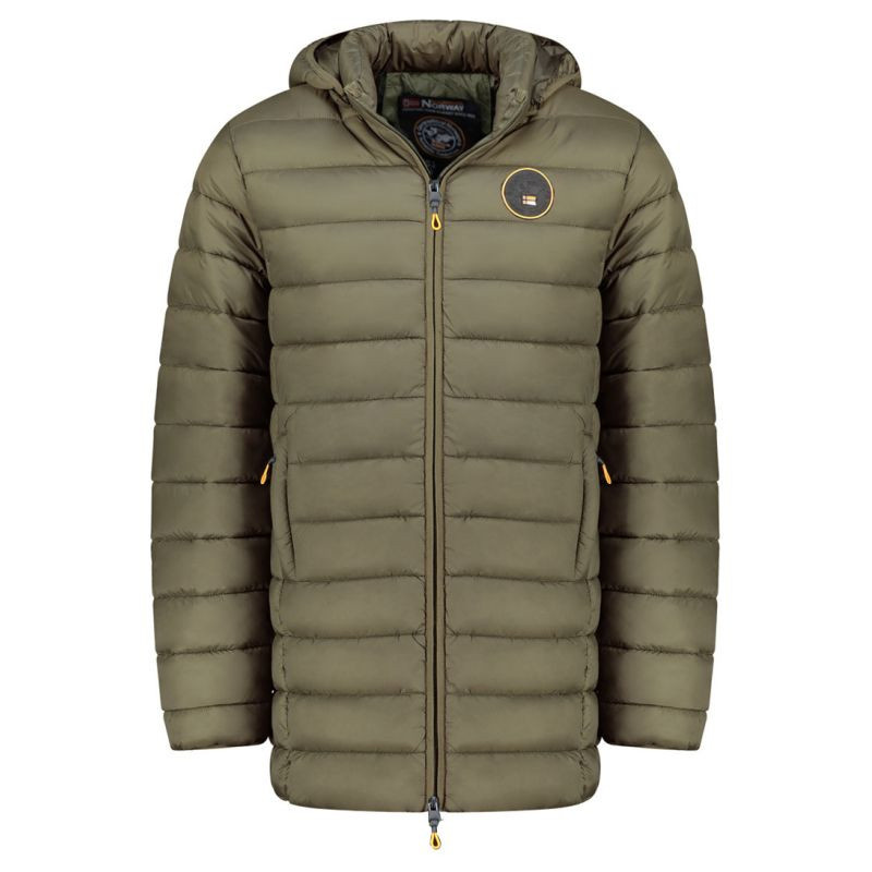 Geografické Norsko pánská bunda AMIGOMAP LONG HOOD DB KAKI MEN 233 KAKI (WZ5087H/GN-KAKI) XL