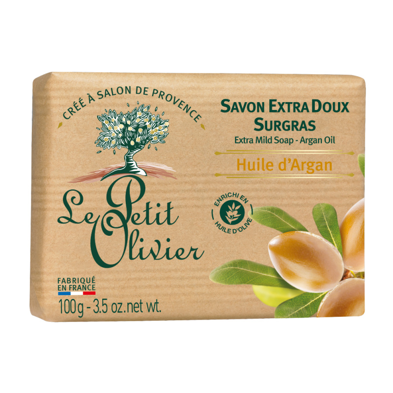 Le Petit Olivier Extra jemné mýdlo Arganový olej 100 g