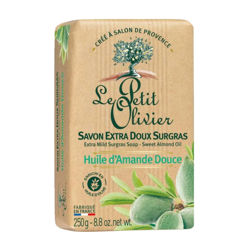 Le Petit Olivier Extra jemné mýdlo Mandlový olej 250 g