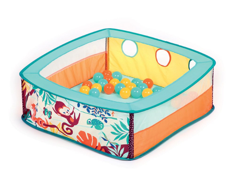 Ludi Hrací ohrádka s míčky Džungle