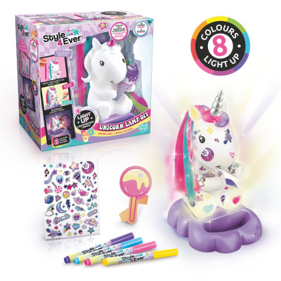 Style4ever diy lampička jednorožec