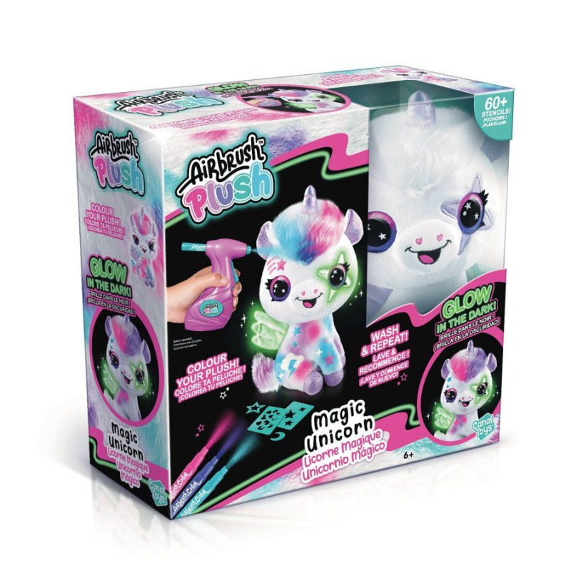 Airbrush studio – Kouzelný Jednorožec svítící ve tmě