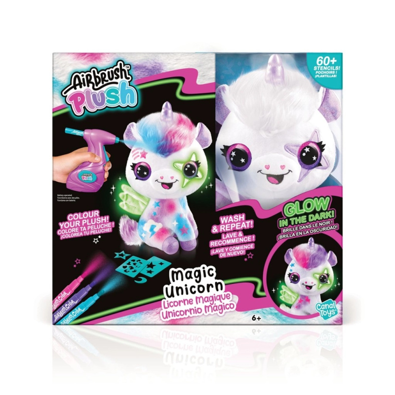 Airbrush studio – Kouzelný Jednorožec svítící ve tmě