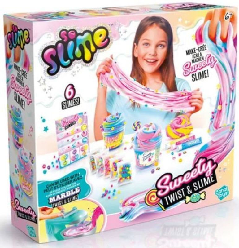 So Slime sada na výrobu mramorových slizů Sweety Twist