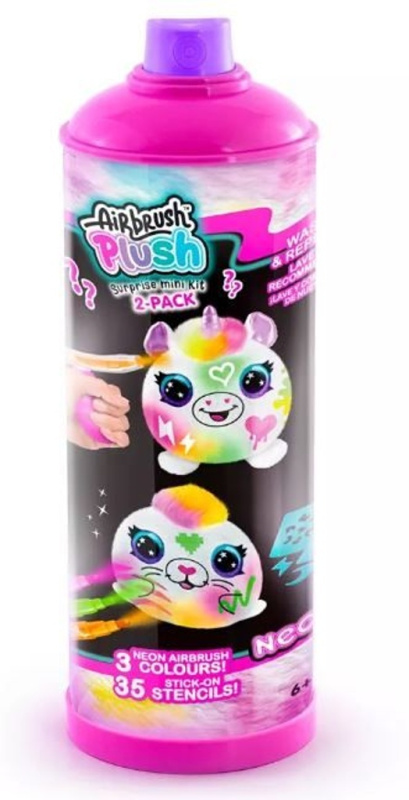Airbrush kreativní sada Neon Mini překvapení 2 pack