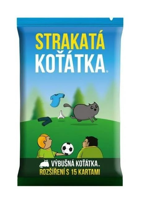 Výbušná koťátka - 2. rozšíření: Strakatá koťátka - hra z kategorie Karty, pexeso