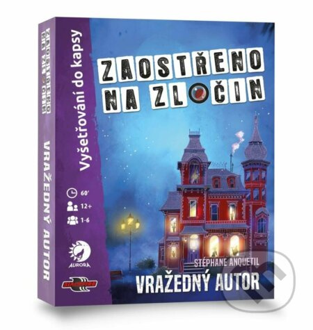 Zaostřeno na zločin - Vražedný autor - hra z kategorie Karty, hlavolamy