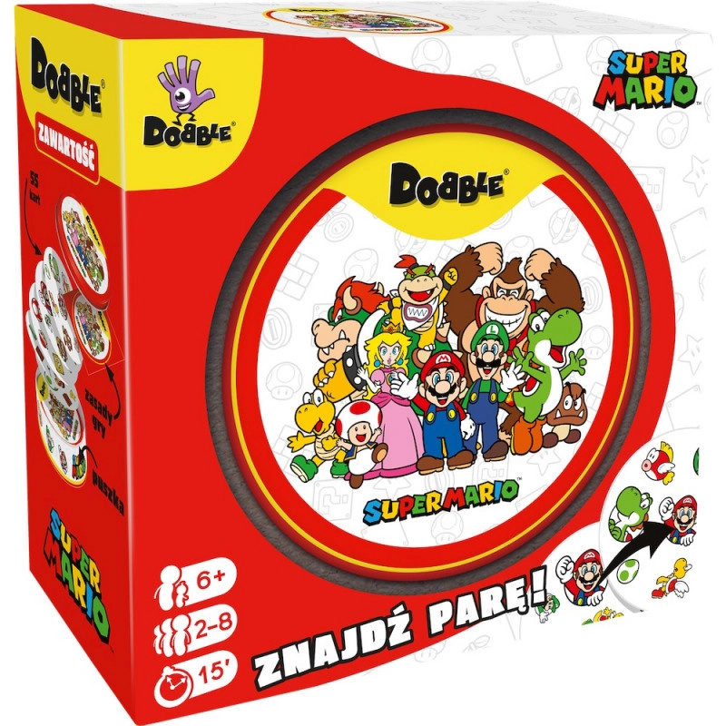 Dobble Super Mario – rychlá postřehová karetní hra