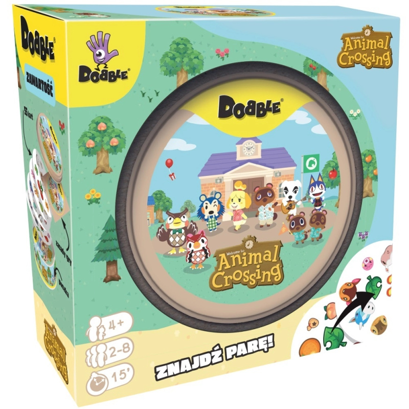 Dobble: Animal Crossing – rychlá postřehová karetní hra