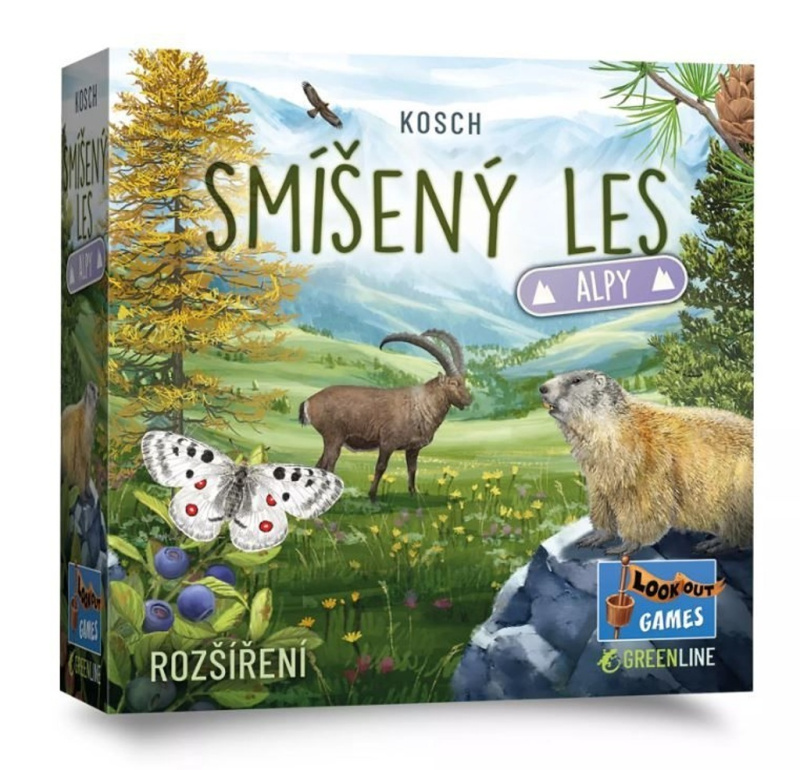 Smíšený les: Alpy (rozšírenie) - Kosch