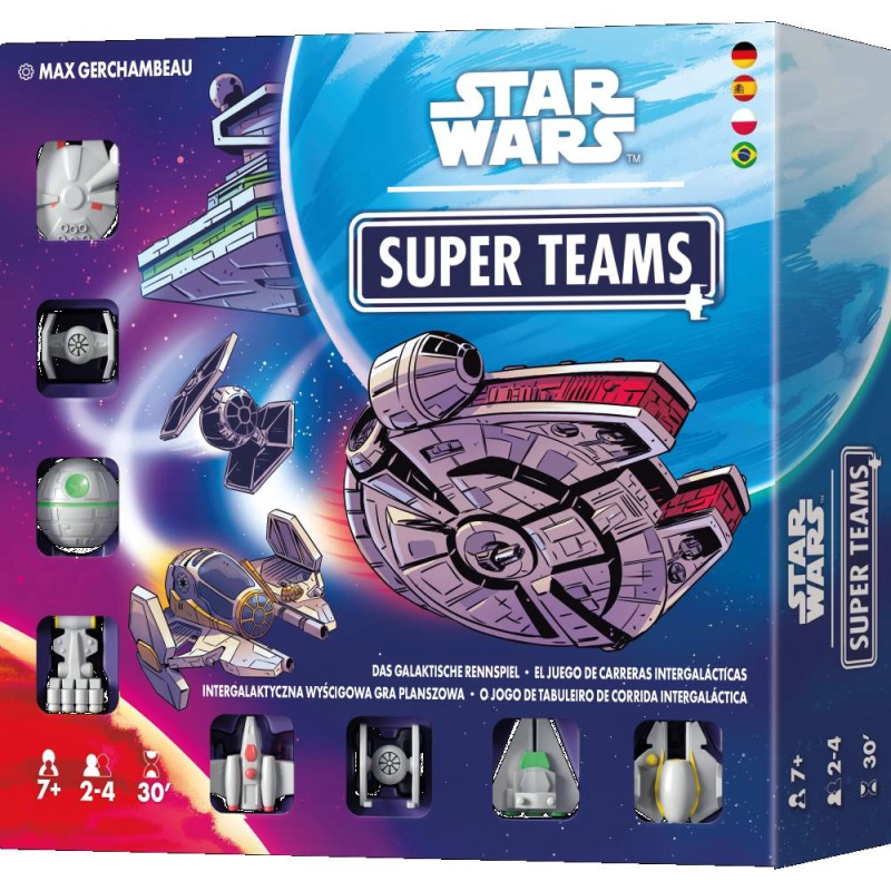 Star Wars: Super Teams – rodinná závodní desková hra