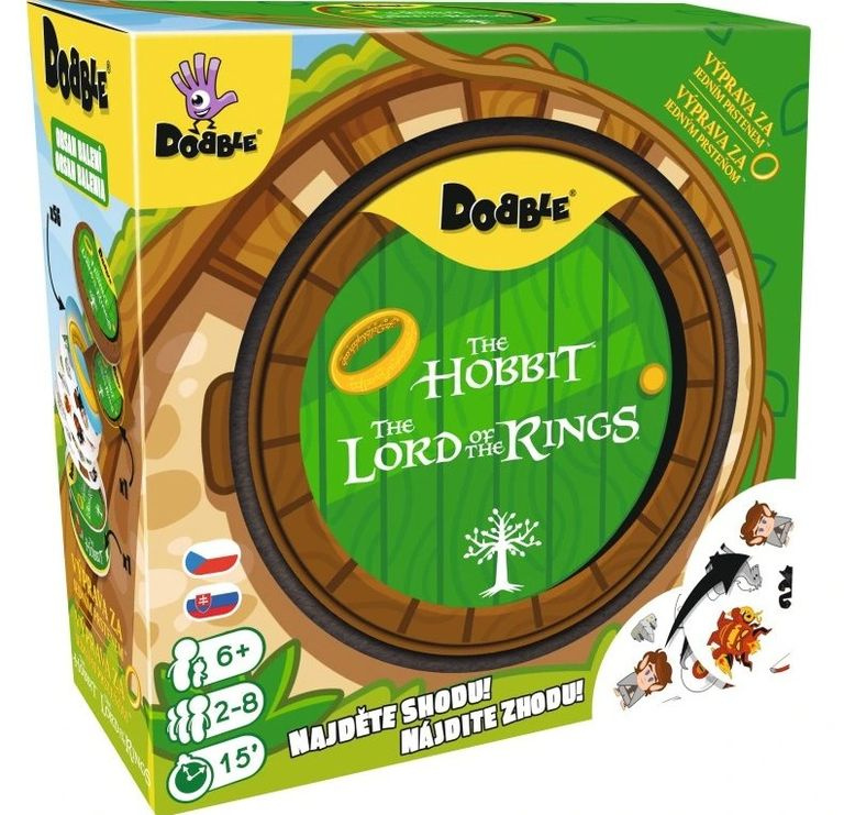 Dobble Výprava za Jedním prstenem Asmodee Blackfire