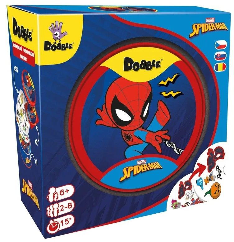 Hra dobble spider-man