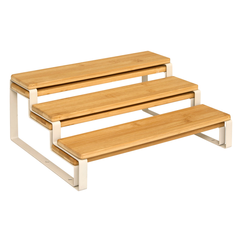 5five Simply Smart Polička na kuchyňskou desku 2v1 ORDERA, délka od 32 do 64 cm, béžová béžová