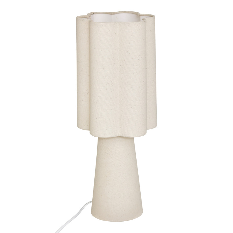 Atmosphera Lampa BLANCA, Ø 18 × 44 cm, kovová béžová