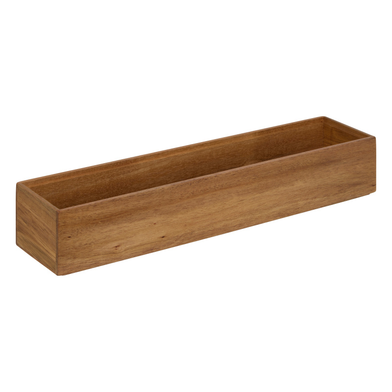 5five Simply Smart Podlouhý dřevěný organizér TIDY SMART, 8 x 38 x 7 cm hnědý