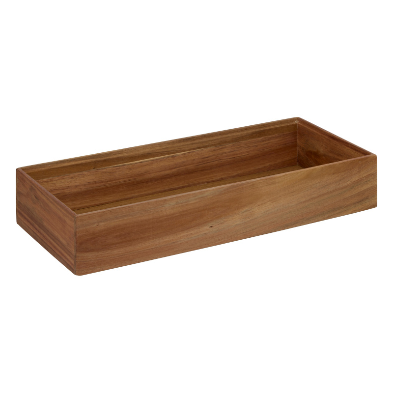 5five Simply Smart Dřevěný organizér TIDY SMART, 15 x 38 x 7 cm hnědý