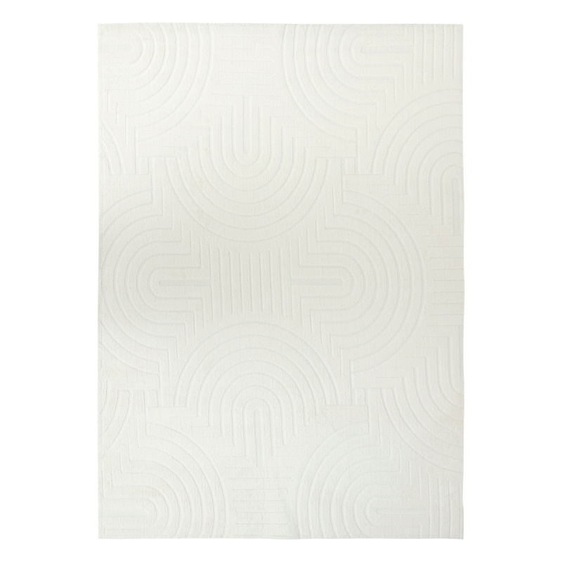 Atmosphera Koberec z umělé kožešiny ARKA, 120 × 170 cm, bílý bílý