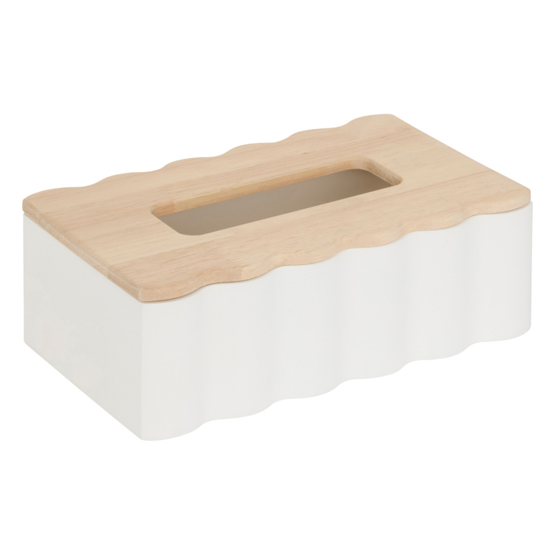 Atmosphera Dávkovač na ubrousky CHERRY, 24 x 9 x 15 cm bílý