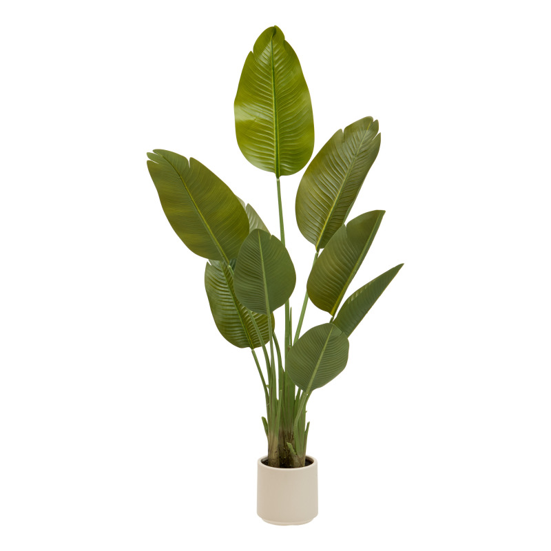 Atmosphera Umělá banánovníková rostlina LORA, 140 cm zelený