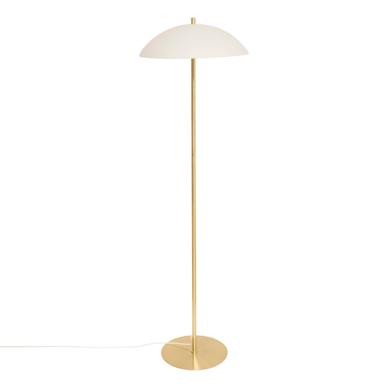Atmosphera Stojací lampa DELICA, Ø 45 x 150 cm, kov bílý 108595