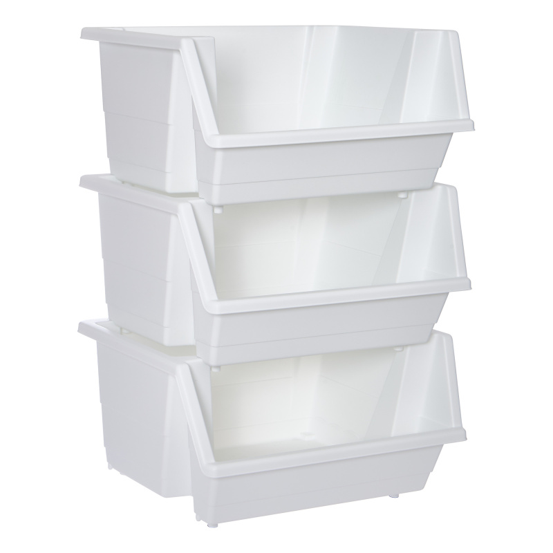 5five Simply Smart Zásuvkový organizér 3patrový, 45 x 41 x 66 cm - bílý bílý