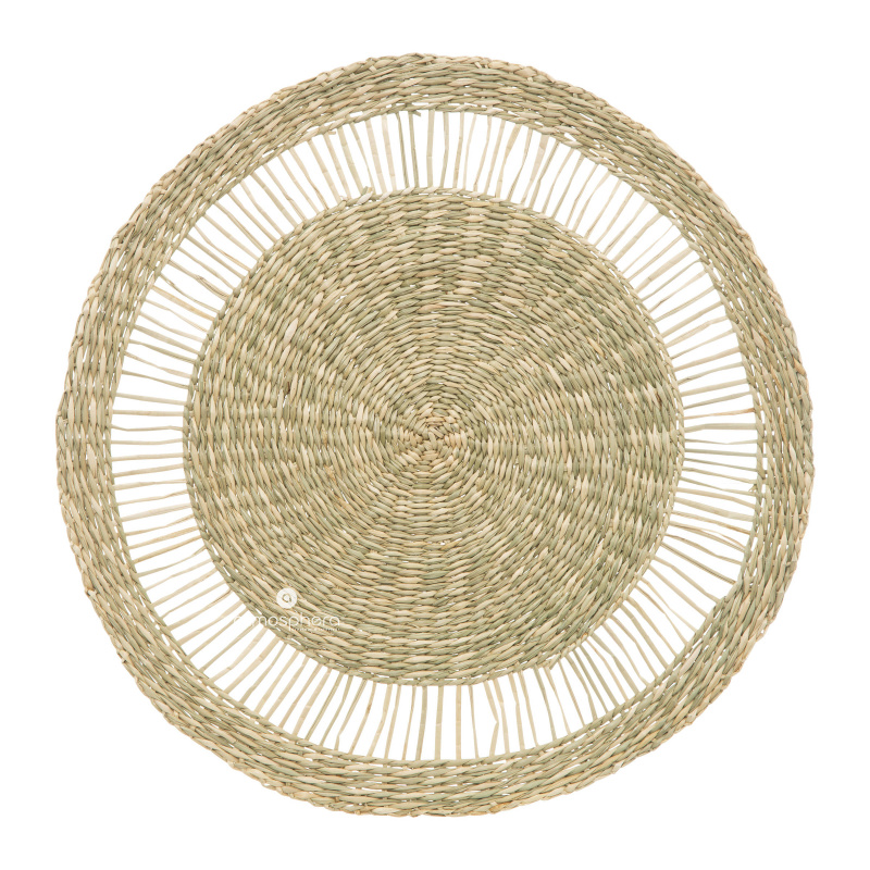 Atmosphera Kulaté prostírání SPRING, O 38 cm hnědá