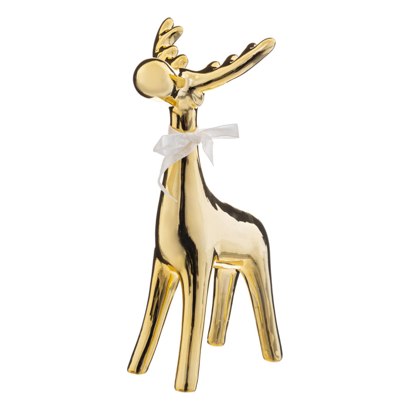 Atmosphera Keramická figurka Sob, 26 cm, zlatá zlatá
