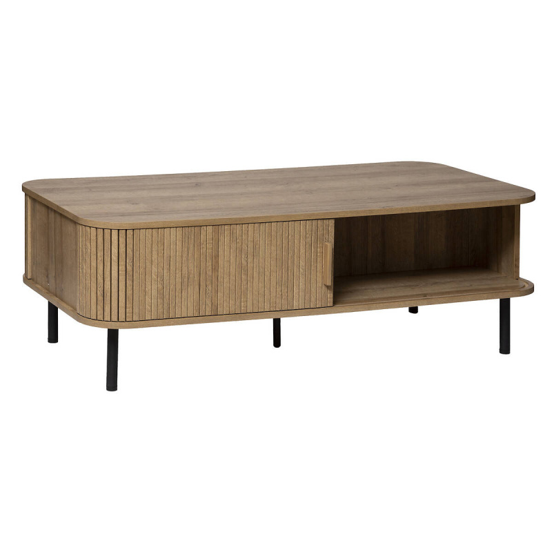 Atmosphera Kávový stolek s úložným prostorem COLVA, 120 x 60 x 41 cm hnědý