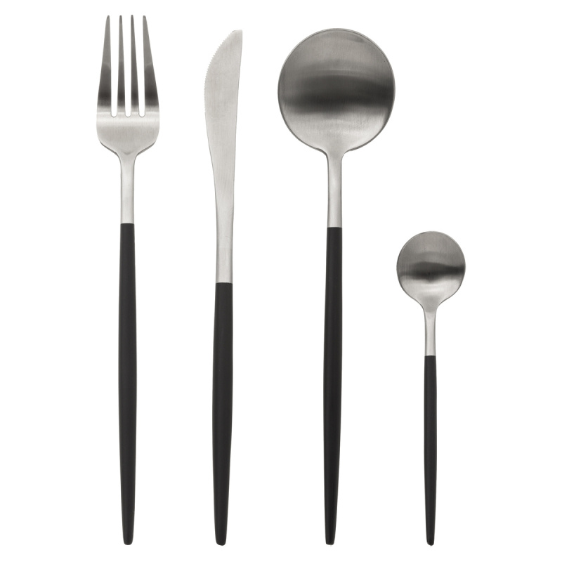 Secret de Gourmet Příbory IDA, nerezová ocel černá