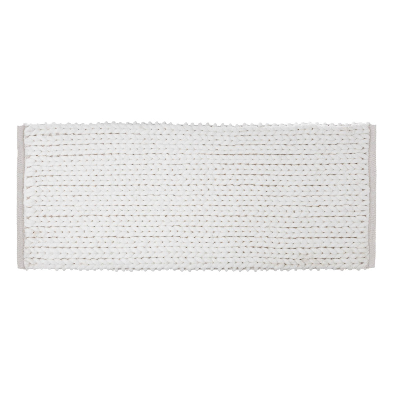 5five Simply Smart Koupelnová předložka COCO, 50 x 120, bílá bílá