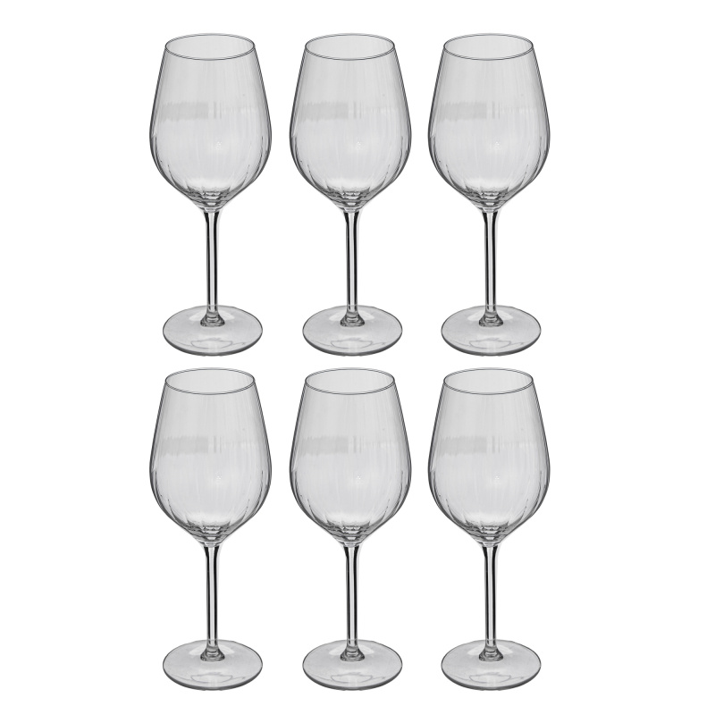 Secret de Gourmet Sklenice na vodu VOLTA, 6 ks × 530 ml transparentní