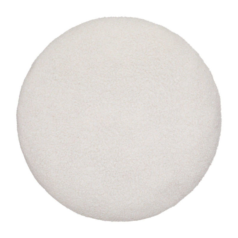 Atmosphera Dekorační polštář, béžový, Ø 40 cm, polyester béžová
