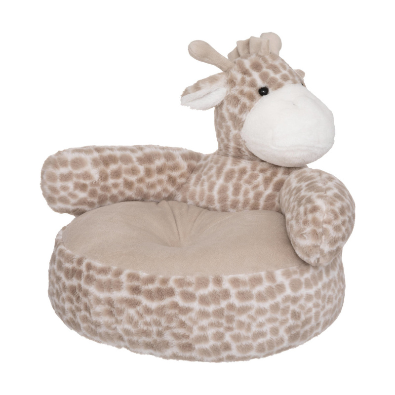Atmosphera for kids Dětské křeslo ANIMAL, plyš, béžový béžová